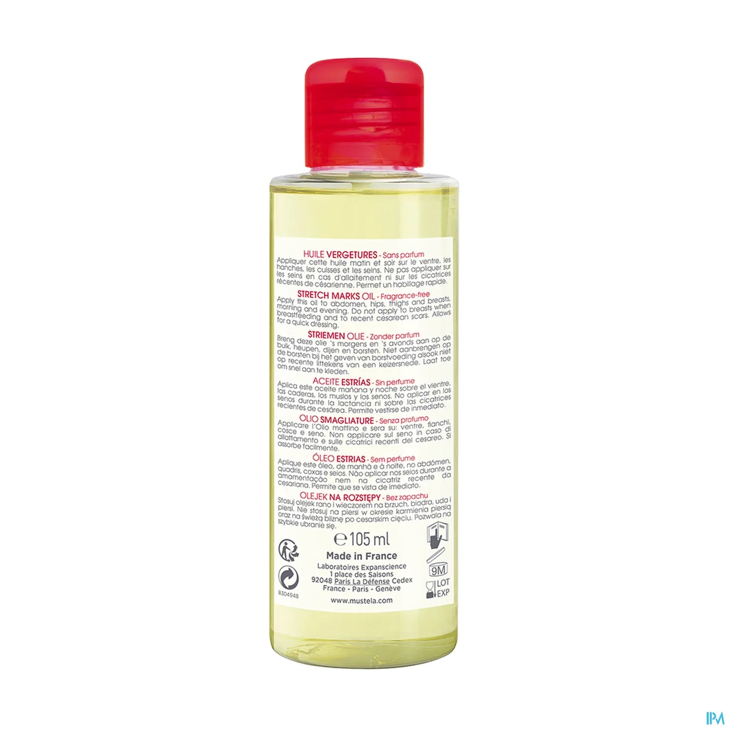 Maternite Huile Vergetures Bio 105ml