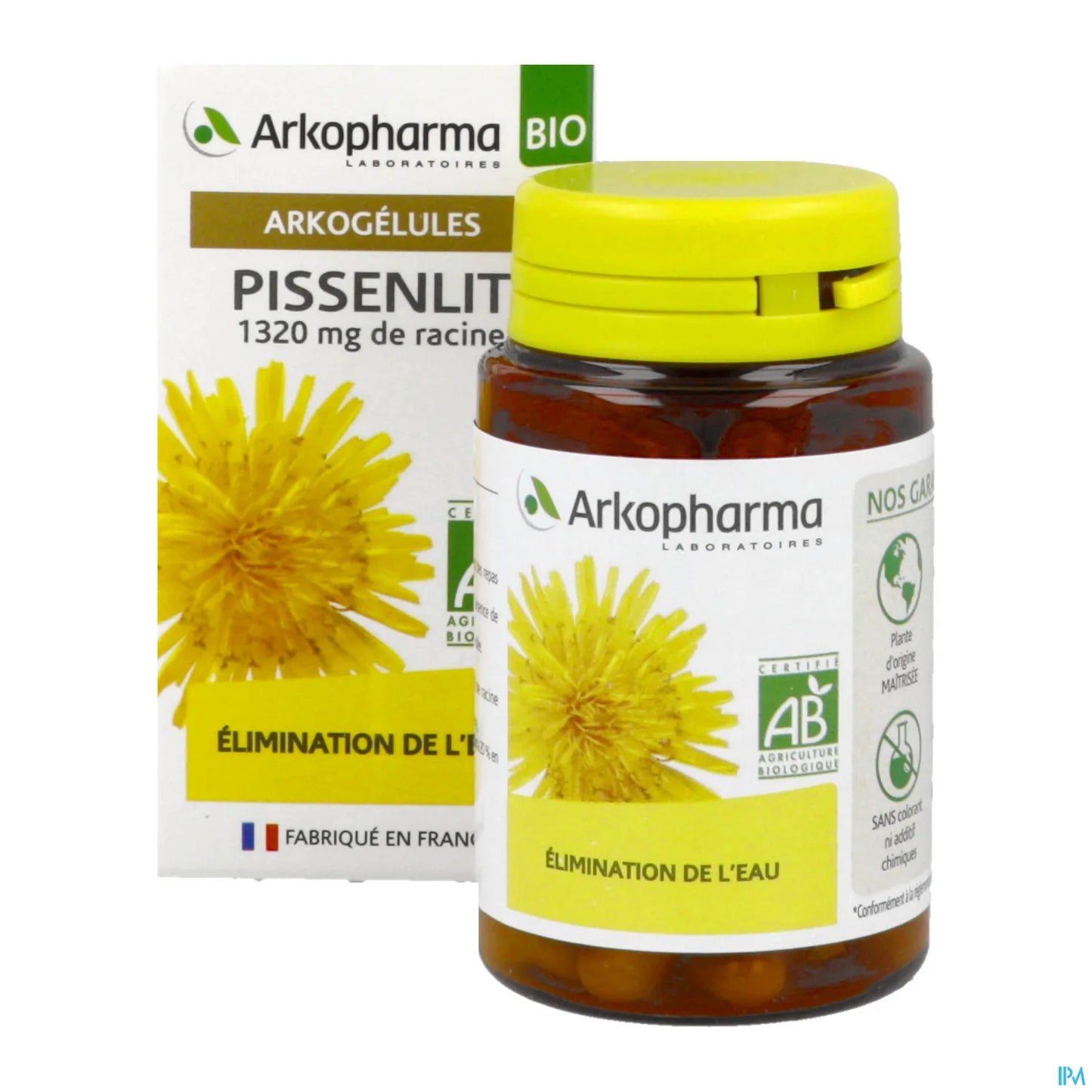 Arkogelules Bio Dandelion 1320mg Root Box/45