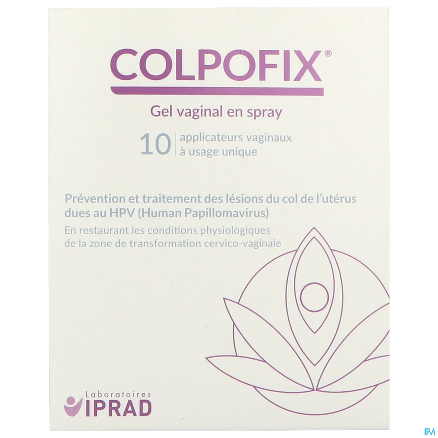 Laboratoires Iprad Colpofix Gel Vaginal en Spray 20ml 10 Applicateurs