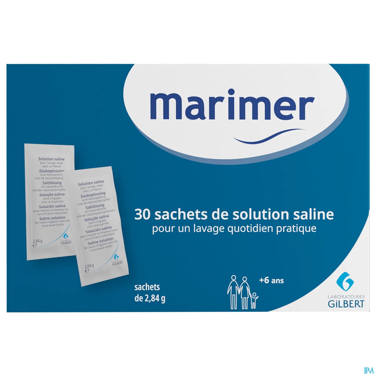 Marimer Irrigation Nasale Sachets Recharge x30