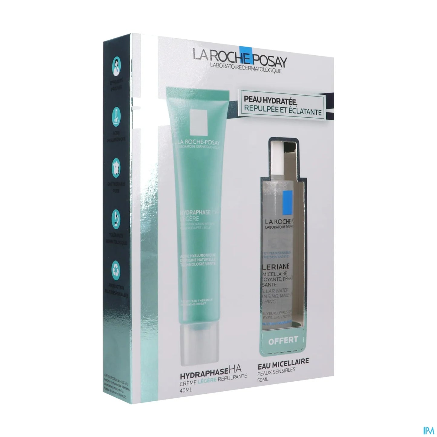 La Roche Posay Hydraphase HA Légère Coffret Crème 40 mL + Eau Micellaire