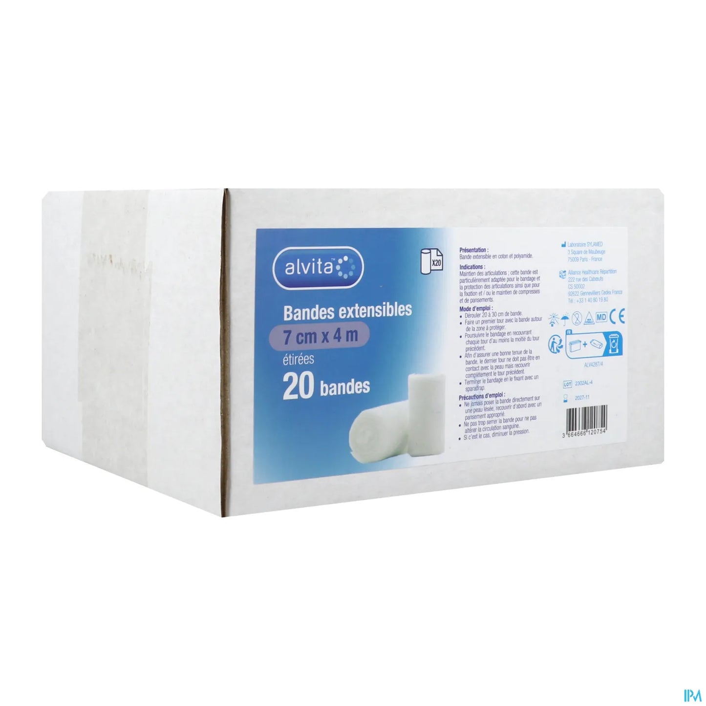 Fascia elastica 7 cm x 4 m 20 unità