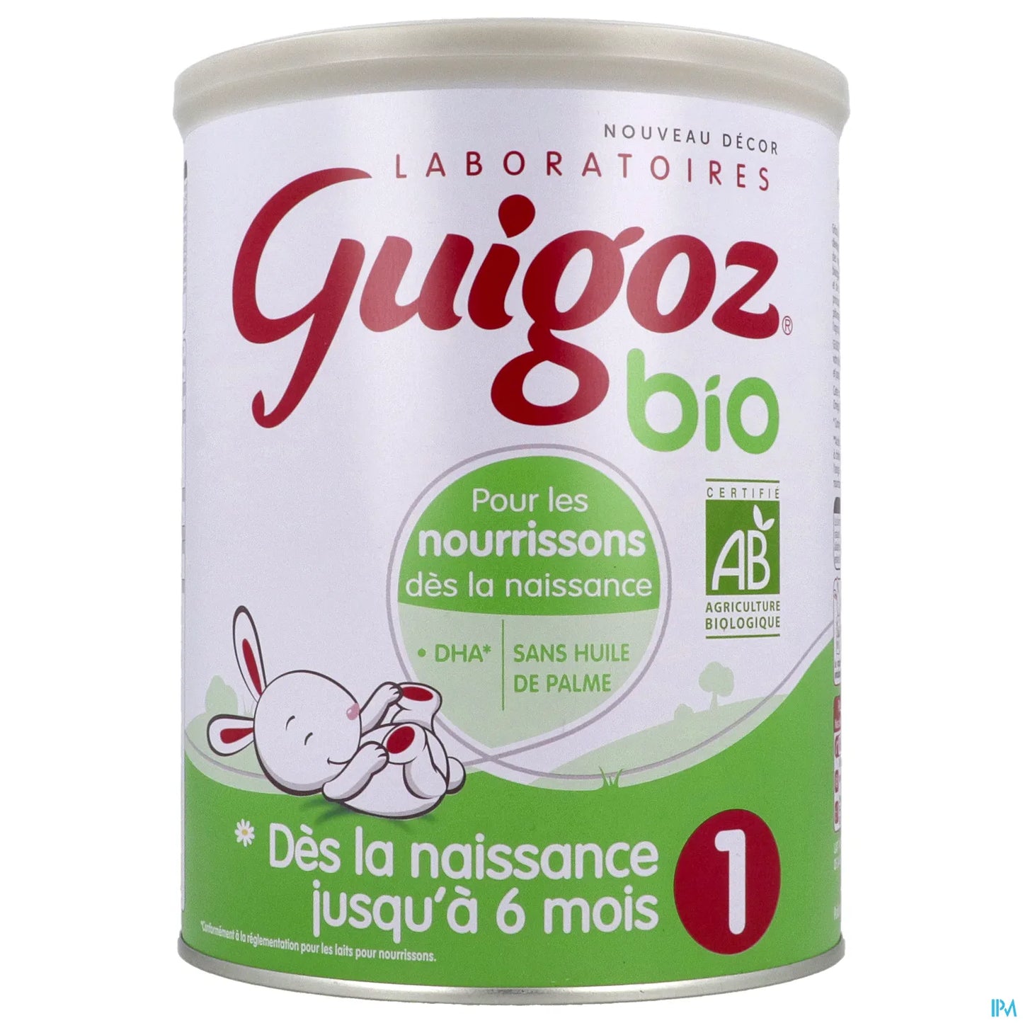Bio 1 Lait en Poudre Premier Âge de la Naissance Jusqu'à 6 Mois 800g