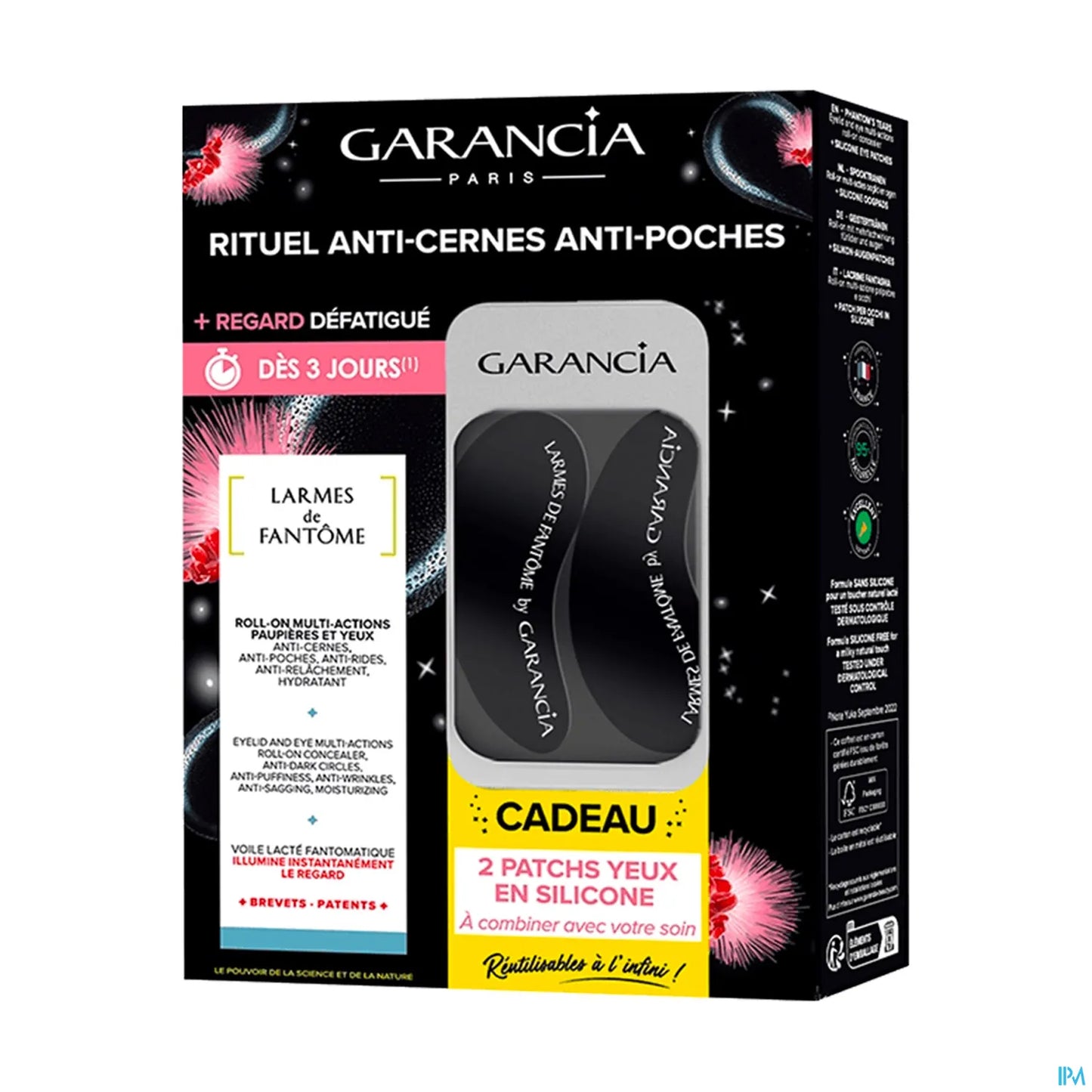 Garancia Coffret Larmes de Fantôme Roll On 10 mL + 2 Patchs Yeux