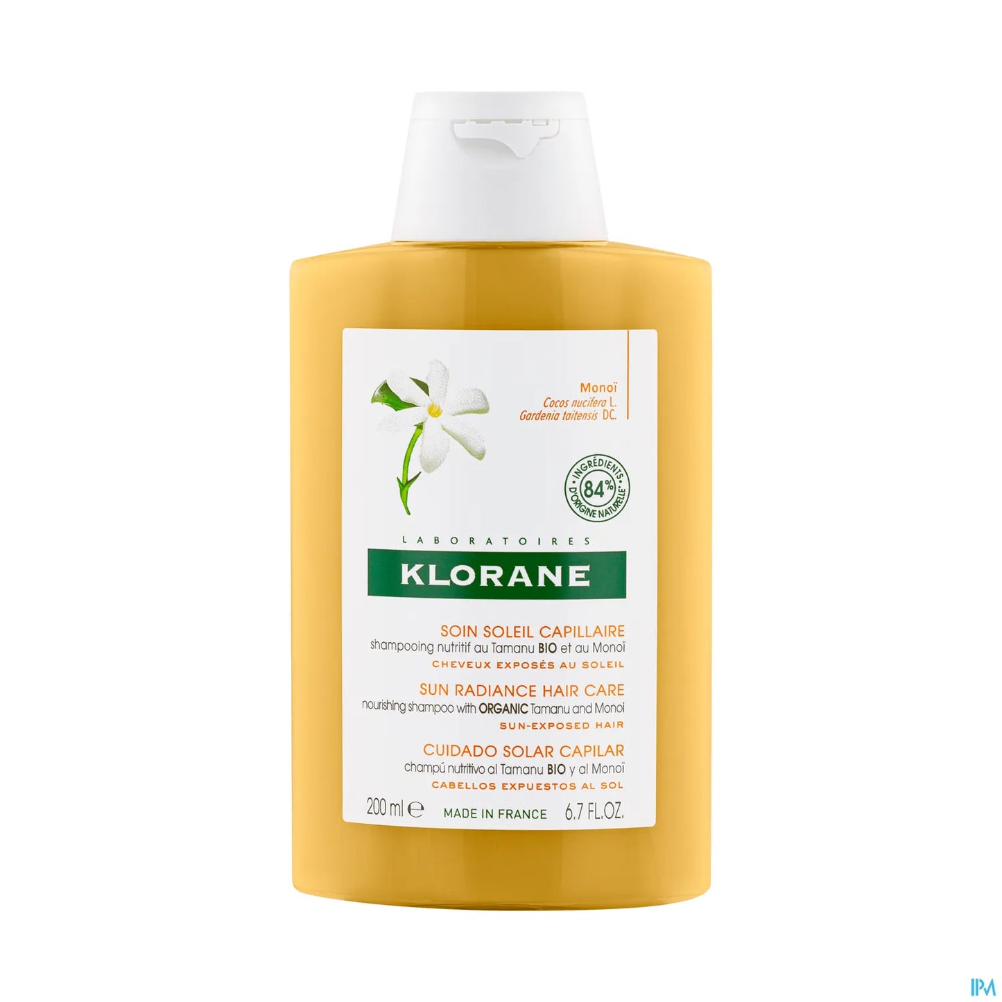 Organic Monoi Tamanu After-Sun Nourishing Shampoo 200 ml