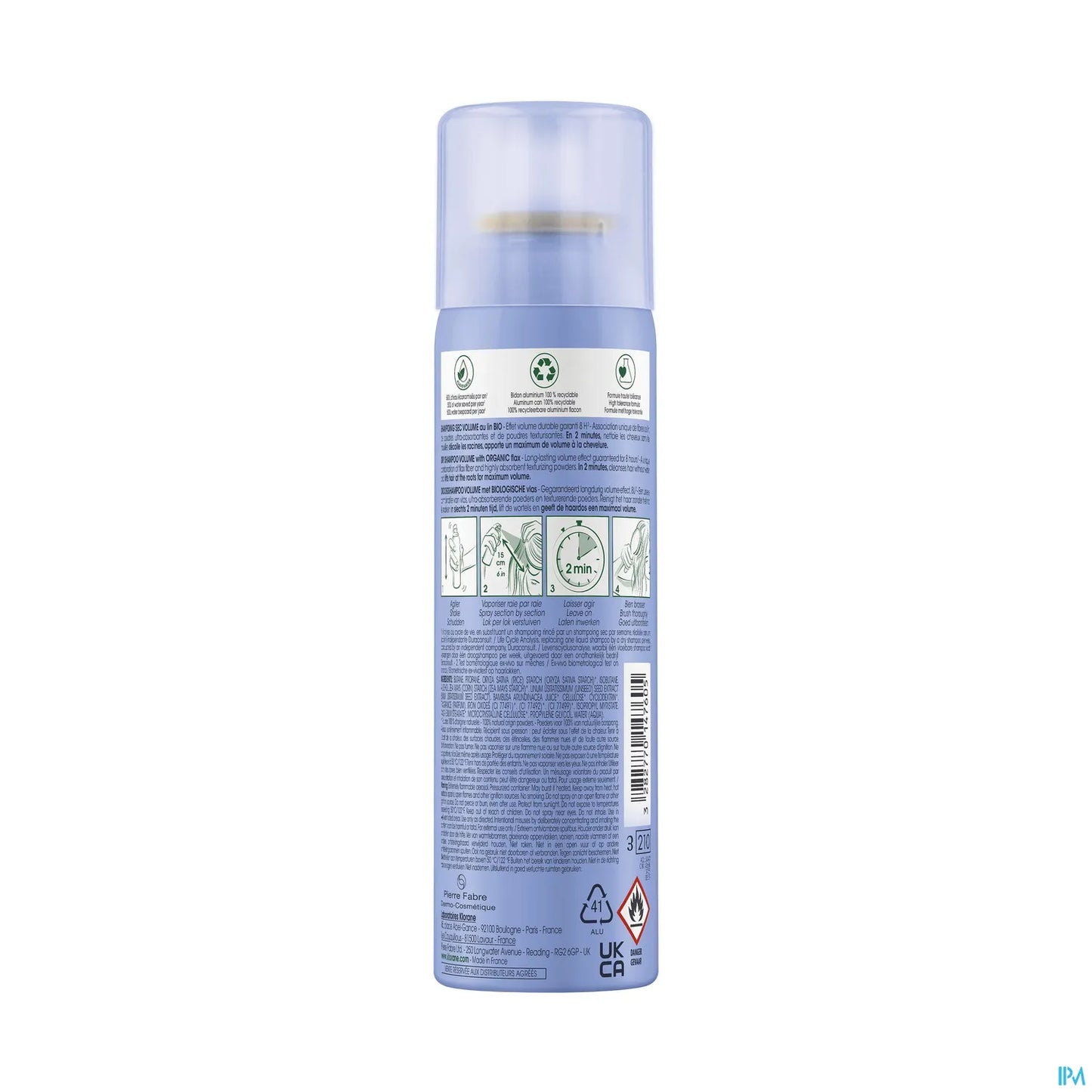 Shampooing Sec Volume au Lin Bio 150ml