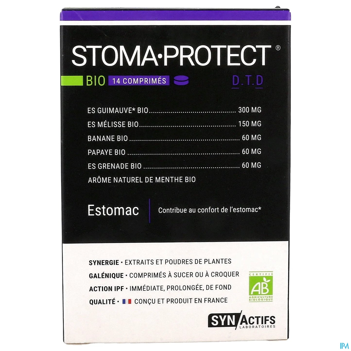Synactifs StomaProtect Bio 14 Compresse