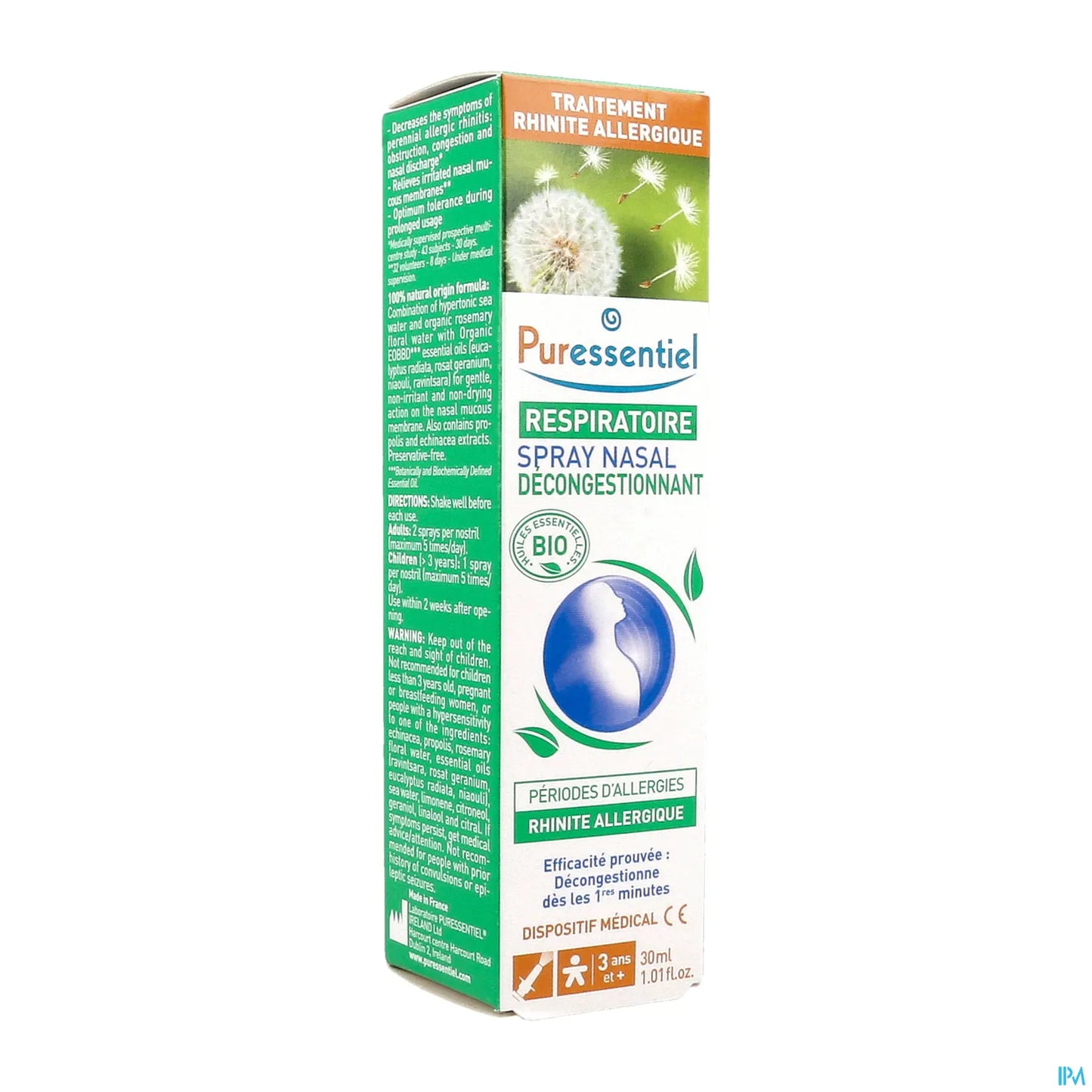 Spray nasale decongestionante 30 ml