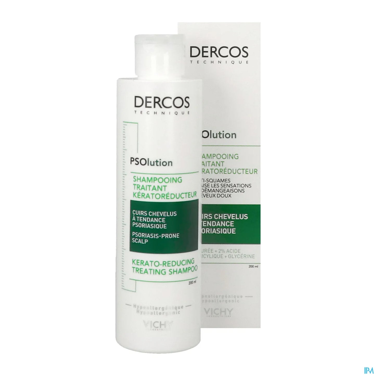Dercos PSOlution Shampooing Traitement Kératoréducteur 200ml