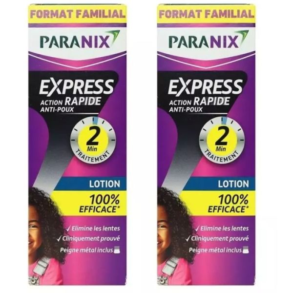Express Lotion Anti-Poux 2x195ml