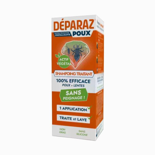 Deparaz Poux Shampooing Traitant 150 mL