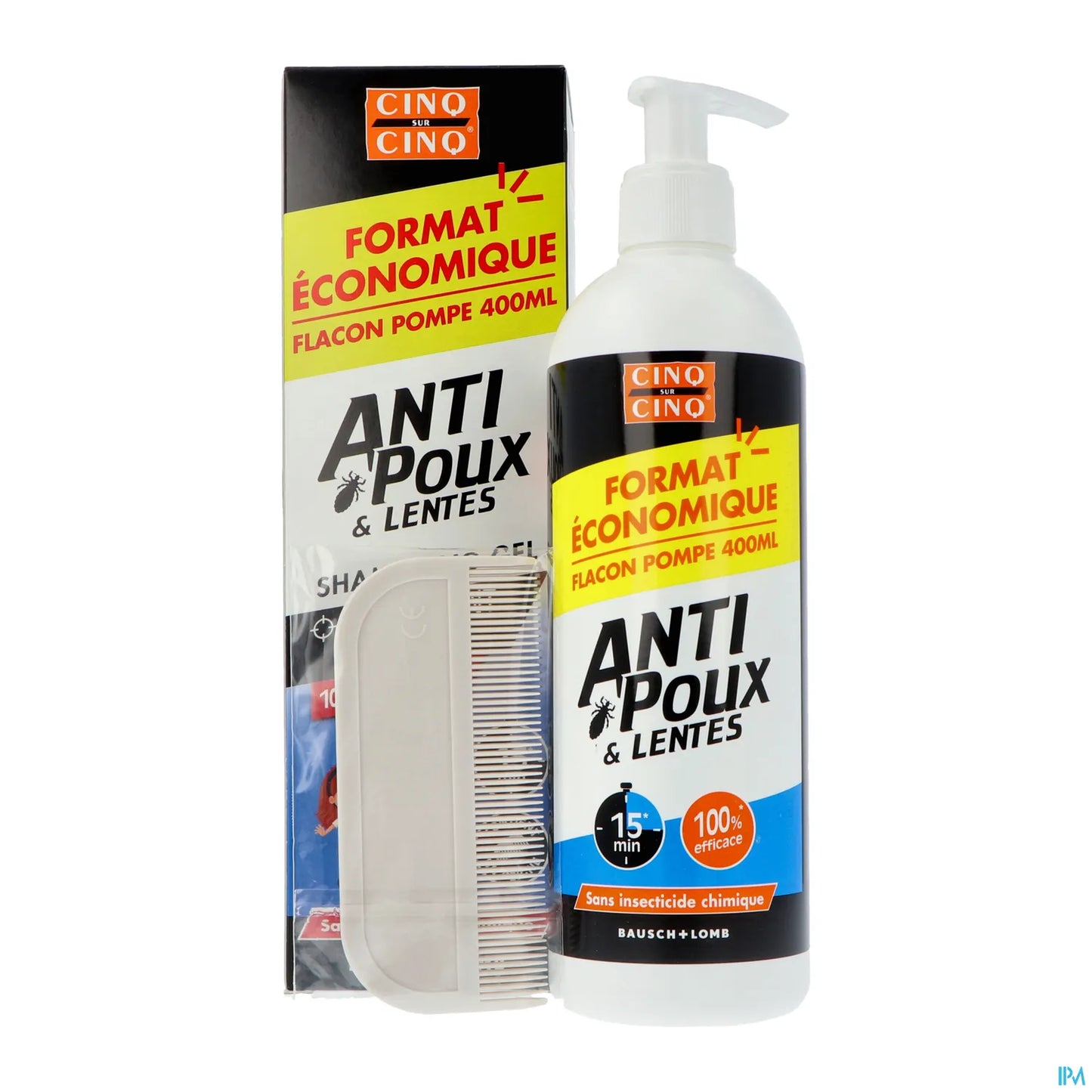 Shampoo Gel Anti-Pidocchi e Lendini 400ml