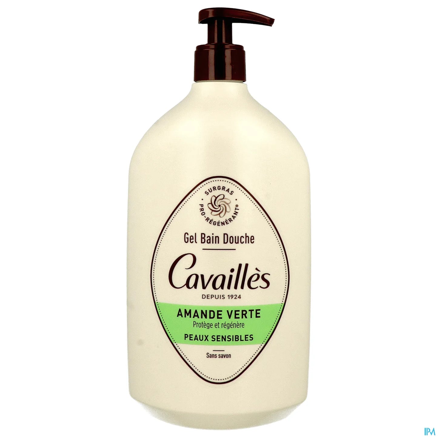 Rogé Cavaillès Gel Doccia per Pelli Sensibili Mandorla Verde 1L