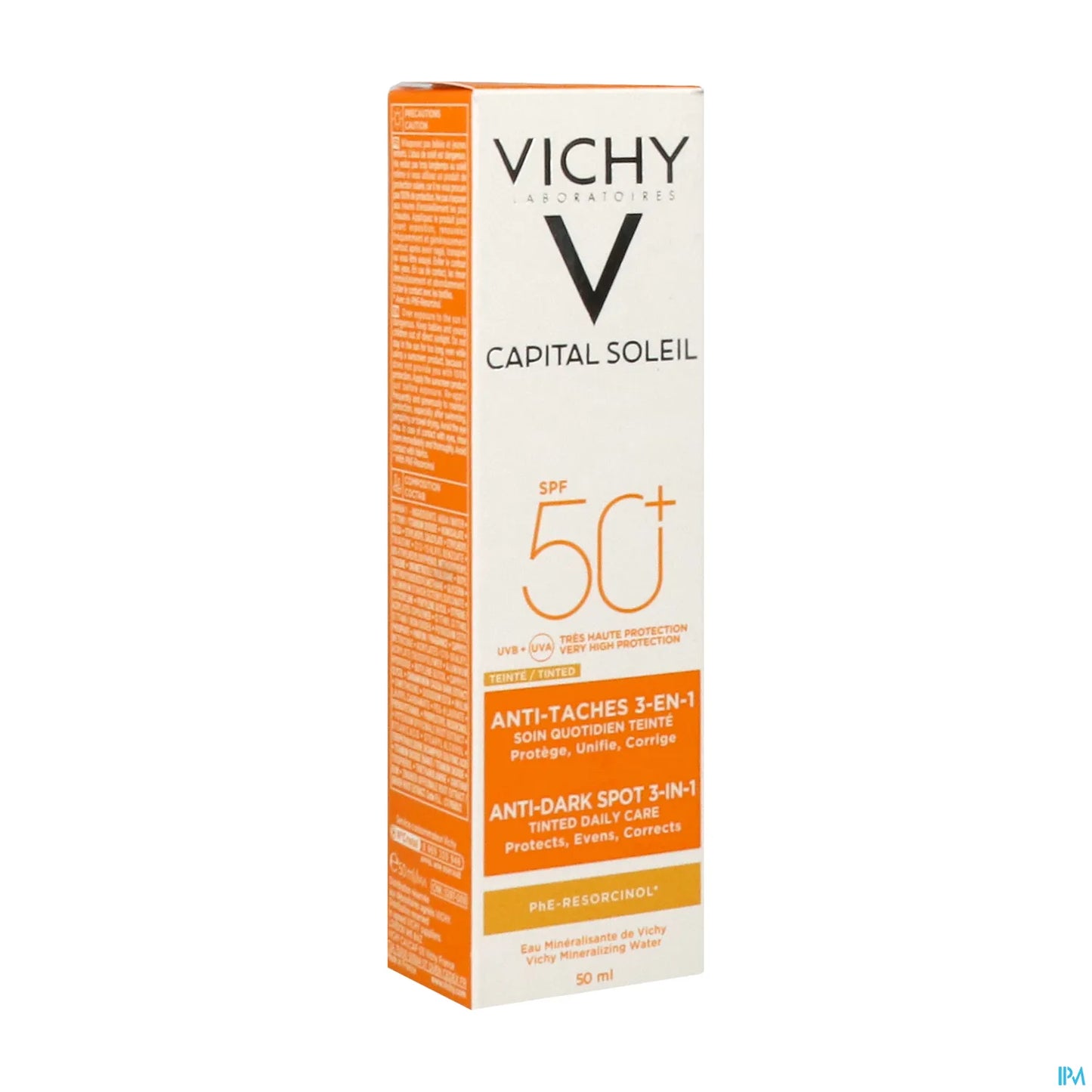 Vichy Capital Soleil Soin Anti Taches Teinté 3 en 1 Spf 50+ 50 mL