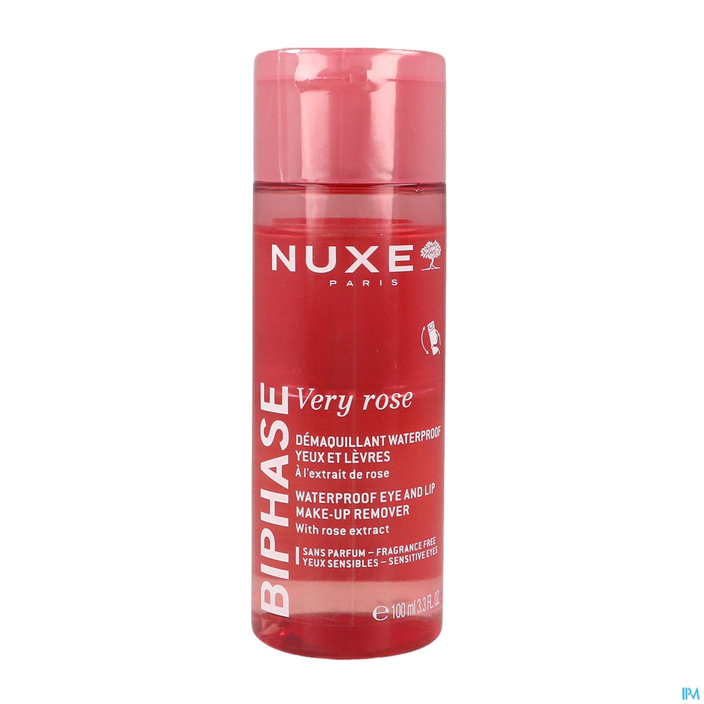 Nuxe Very Rose Démaquillant Waterproof Yeux et Lèvres 100 mL