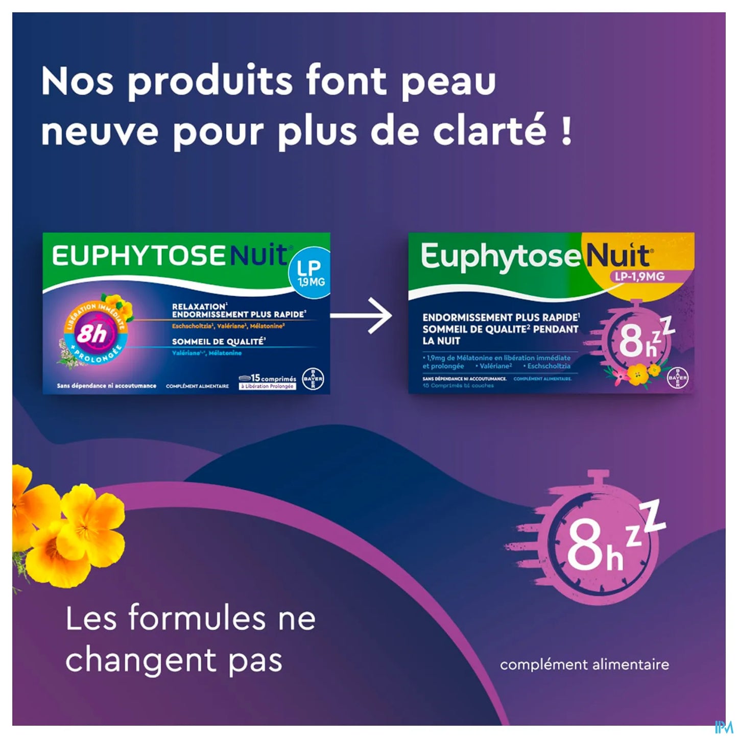 Santé Euphytose Nuit LP 1.9mg 30 Comprimés