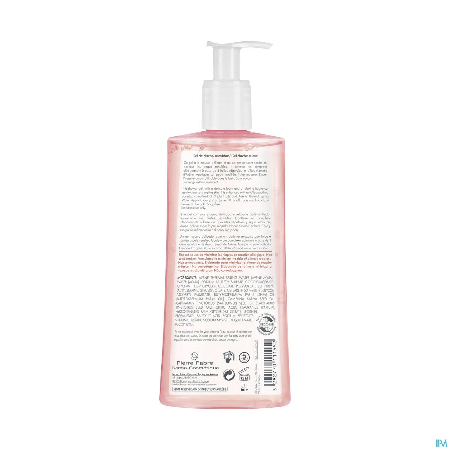 Body Gel Douche Douceur Fl Pompe 500ml