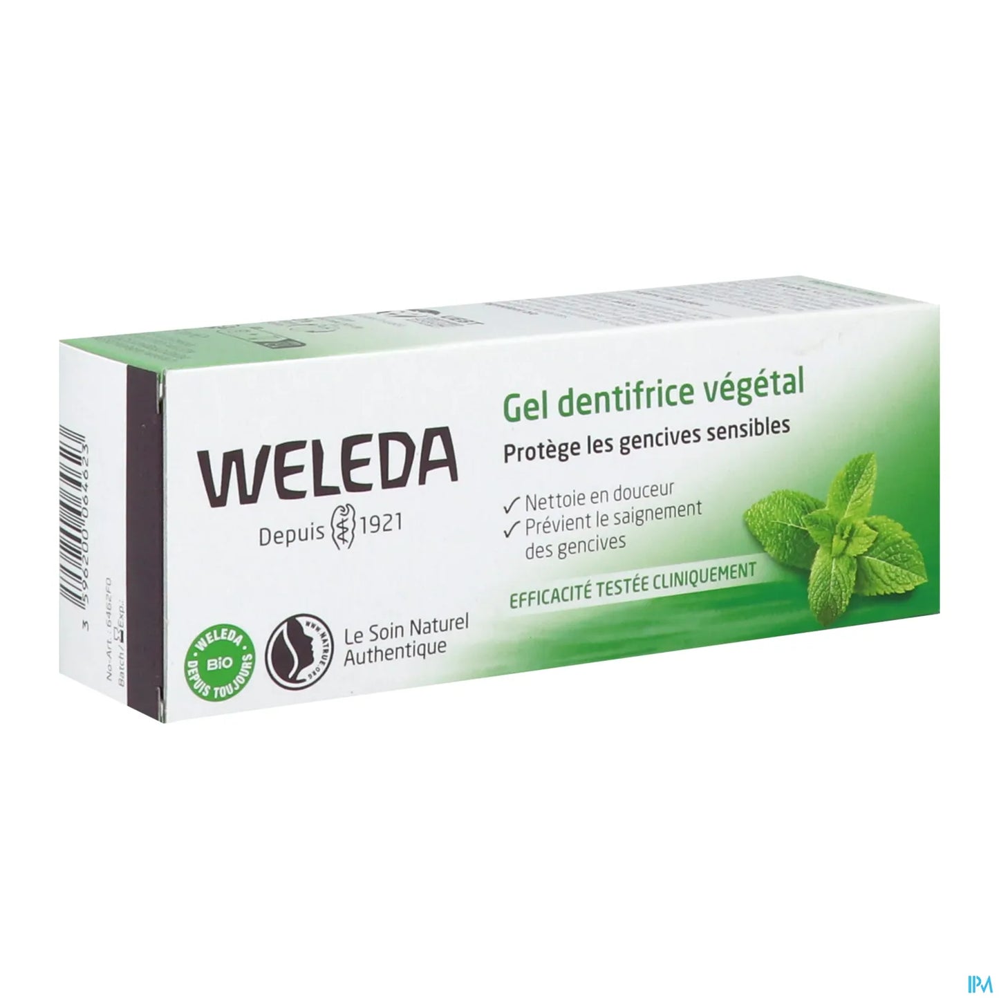 Weleda Gel Dentifrice Végétal 75 mL