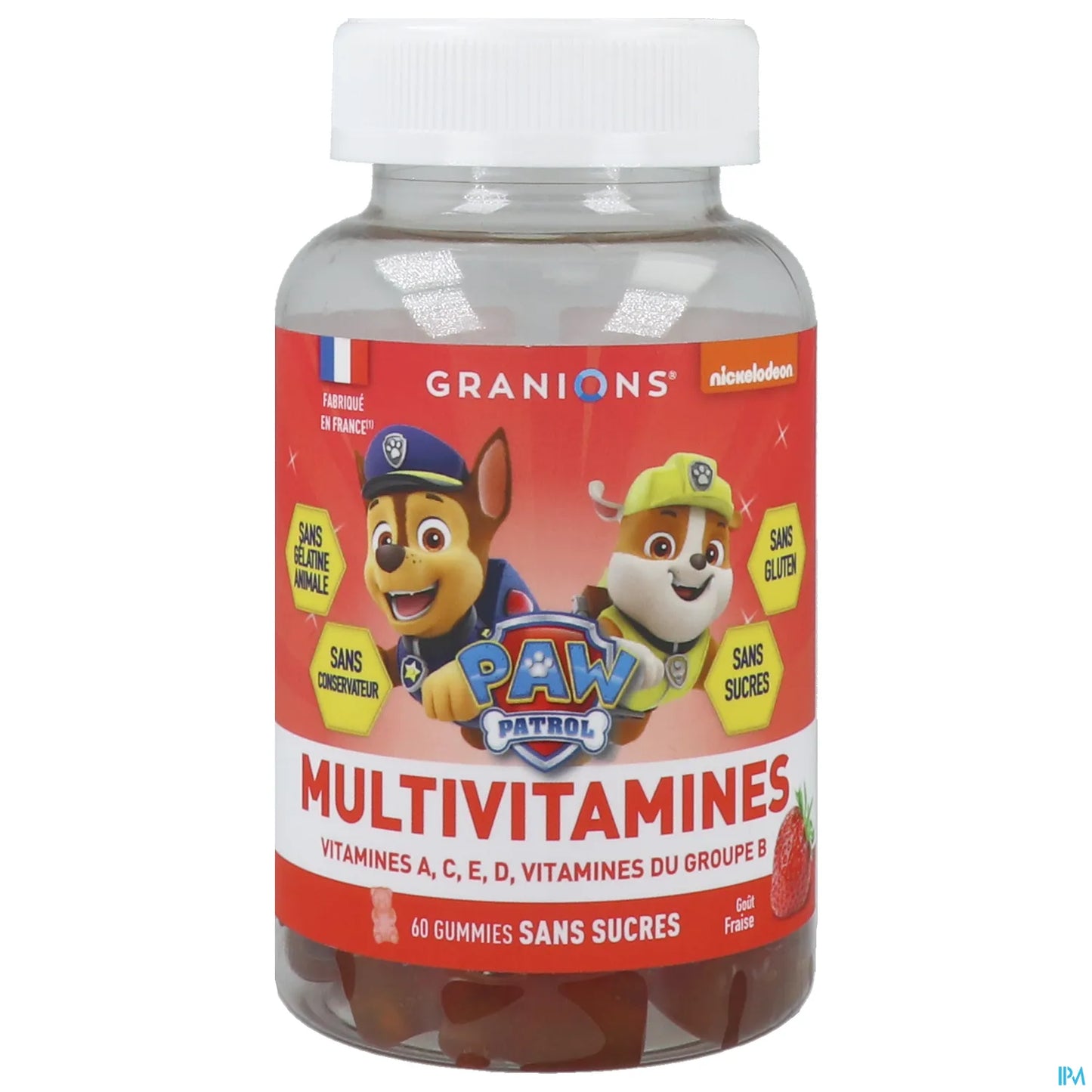 Kid Multivitamines Pat Patrouille 60 Gummies