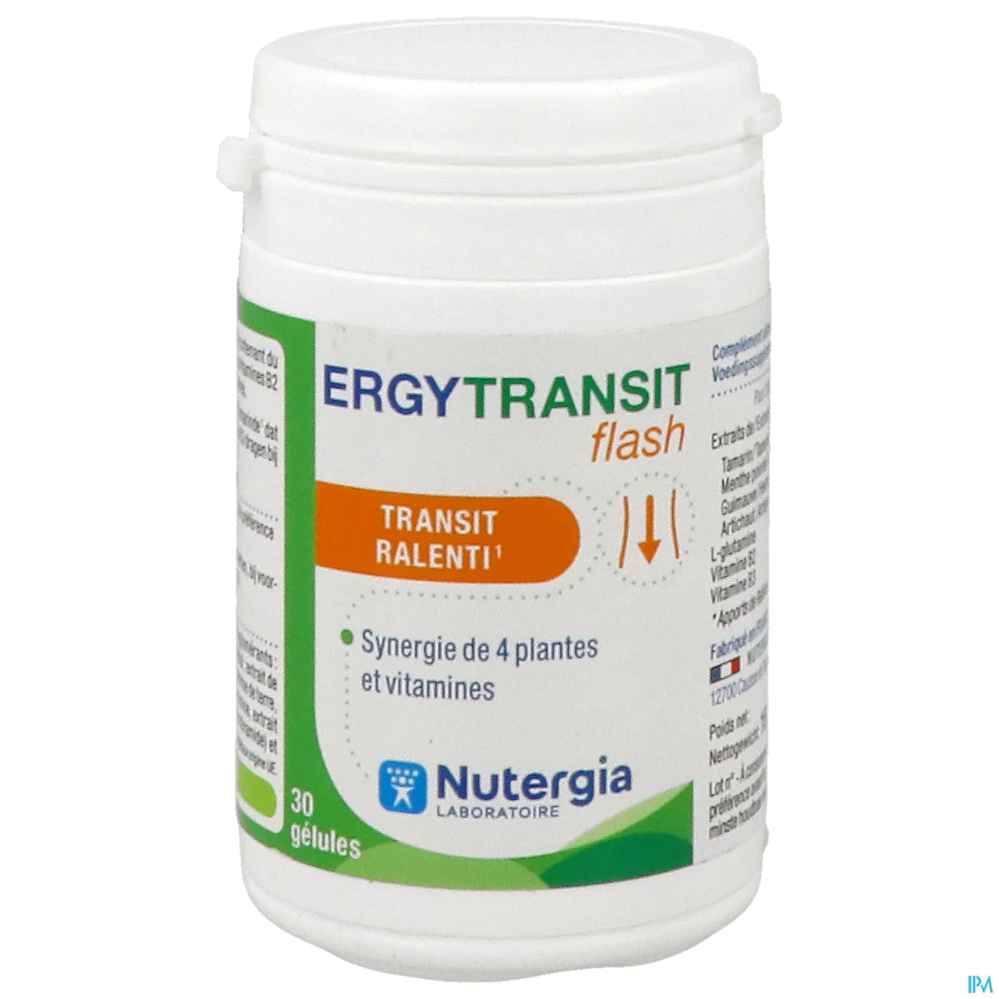 Ergytransit Flash 30 Gélules Transit Ralenti
