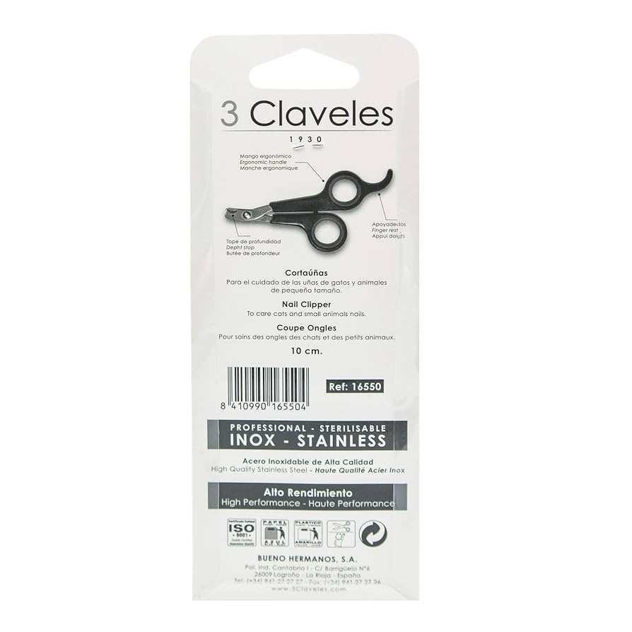 10 cm Nail Clipper for Cats and Small Animals