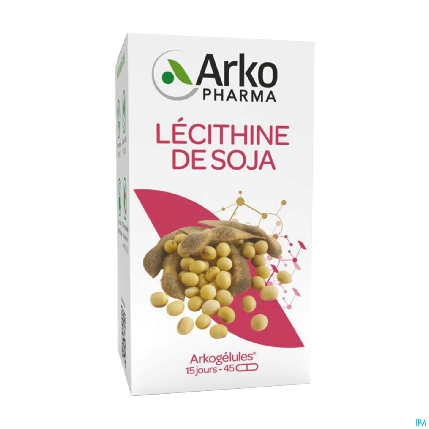 Lécithine de Soja 45 Capsules