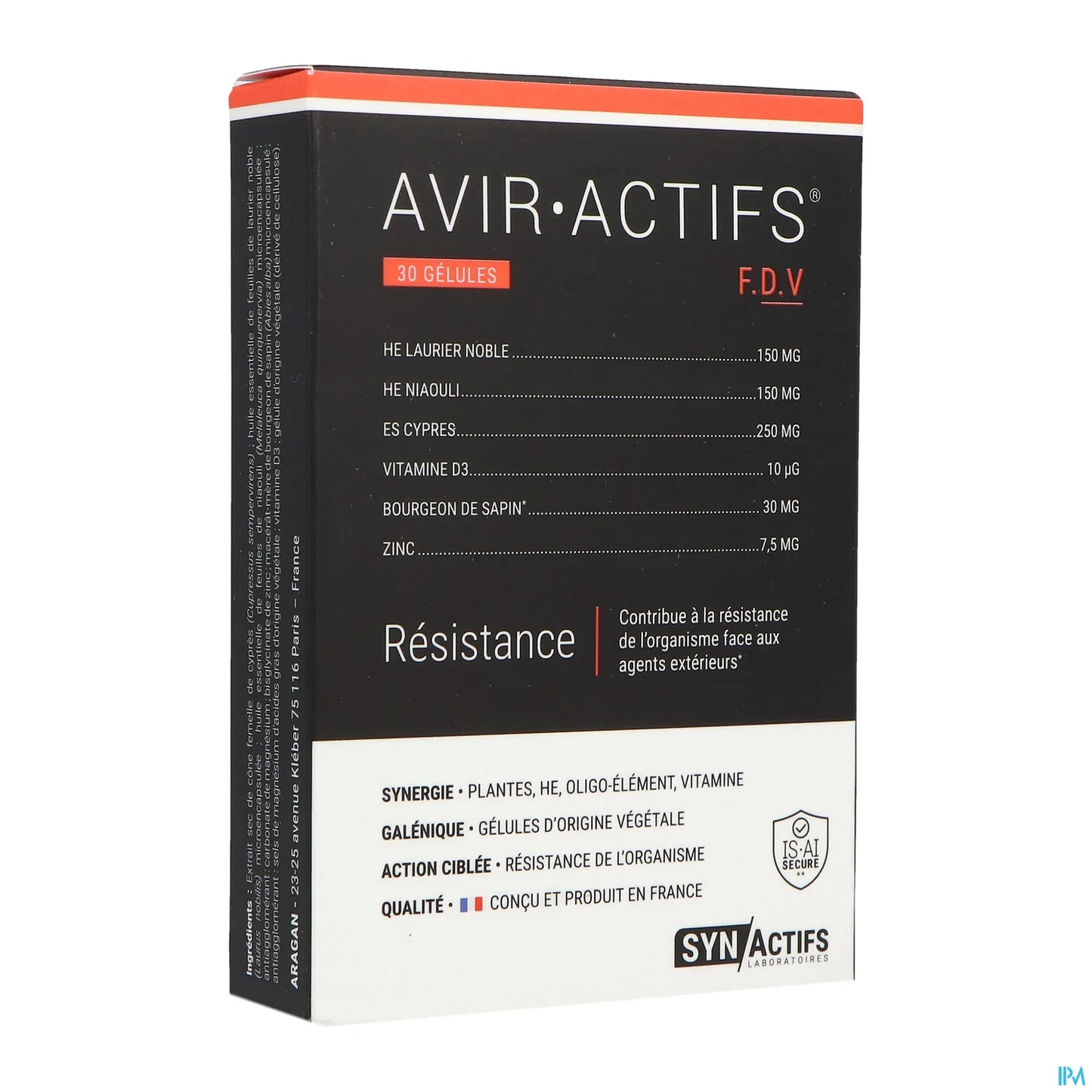 Aragan Synactifs Aviractifs 30 gélules
