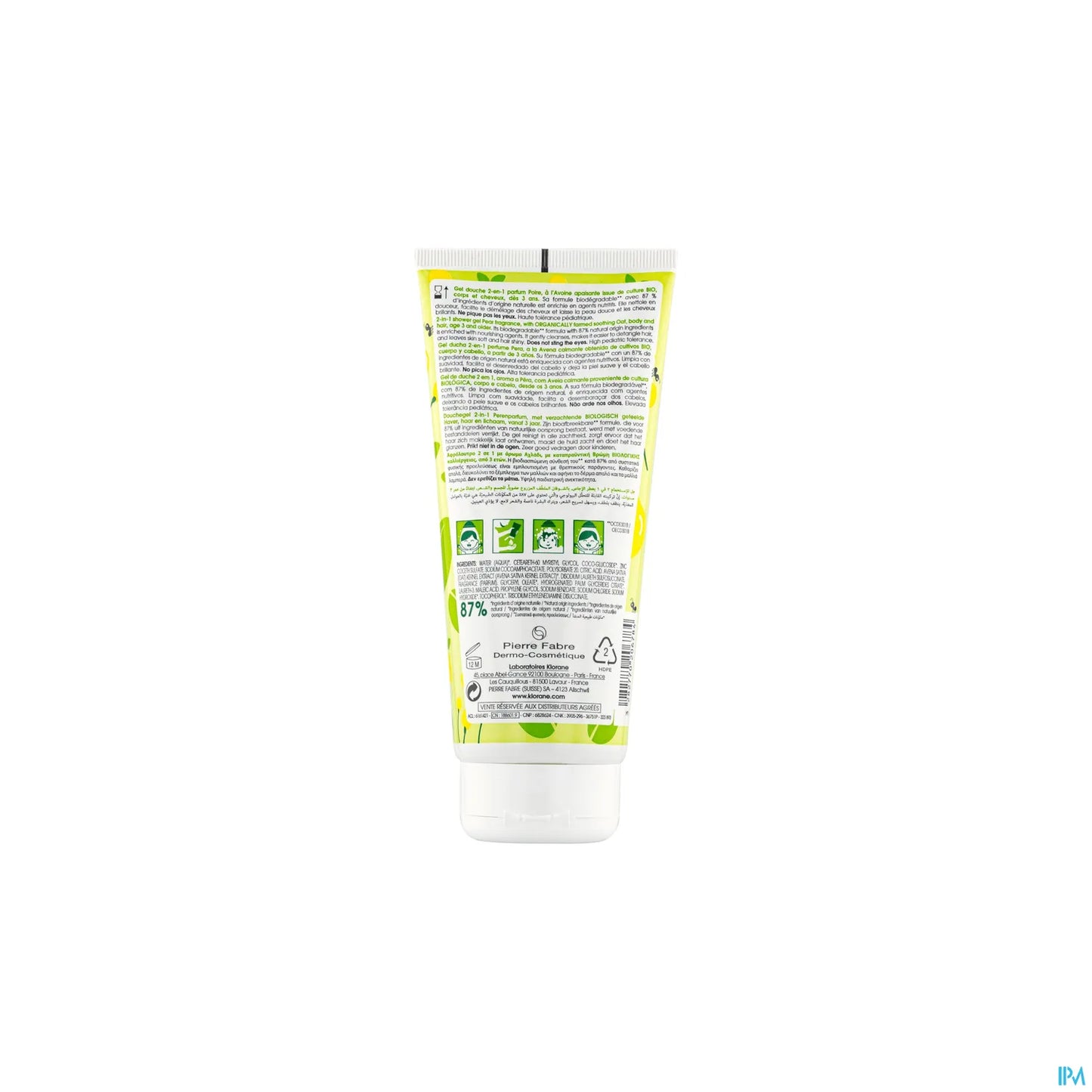 Junior Gel Douche 2-en-1 Poire 200ml