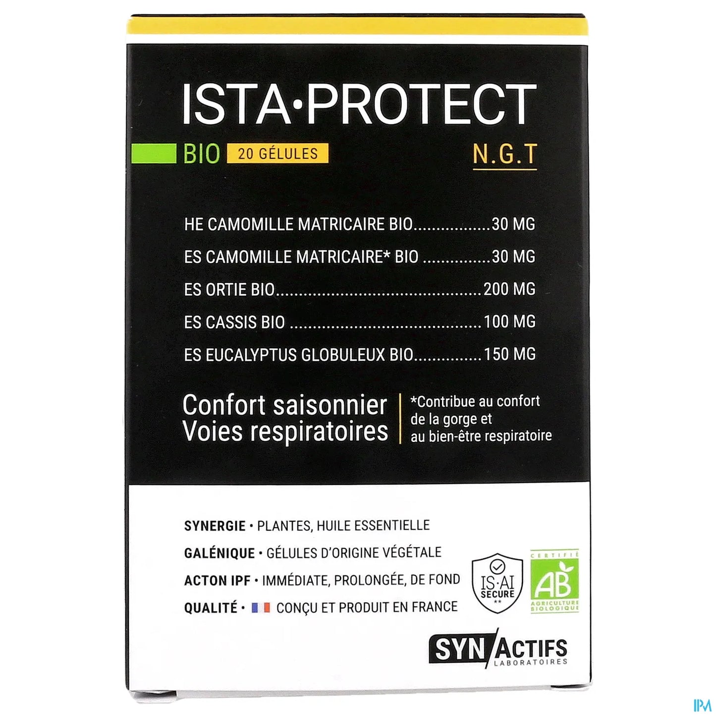 Synactifs IstaProtect Bio 20 Capsule