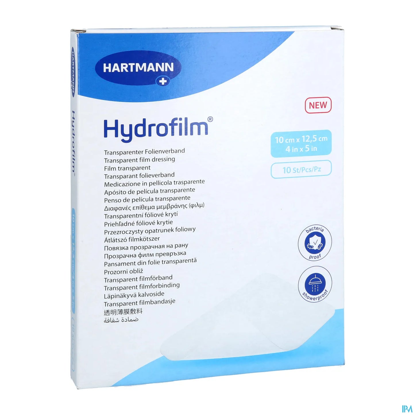 Hydrofilm Pansement Transparent 10X12.5Cm 10P