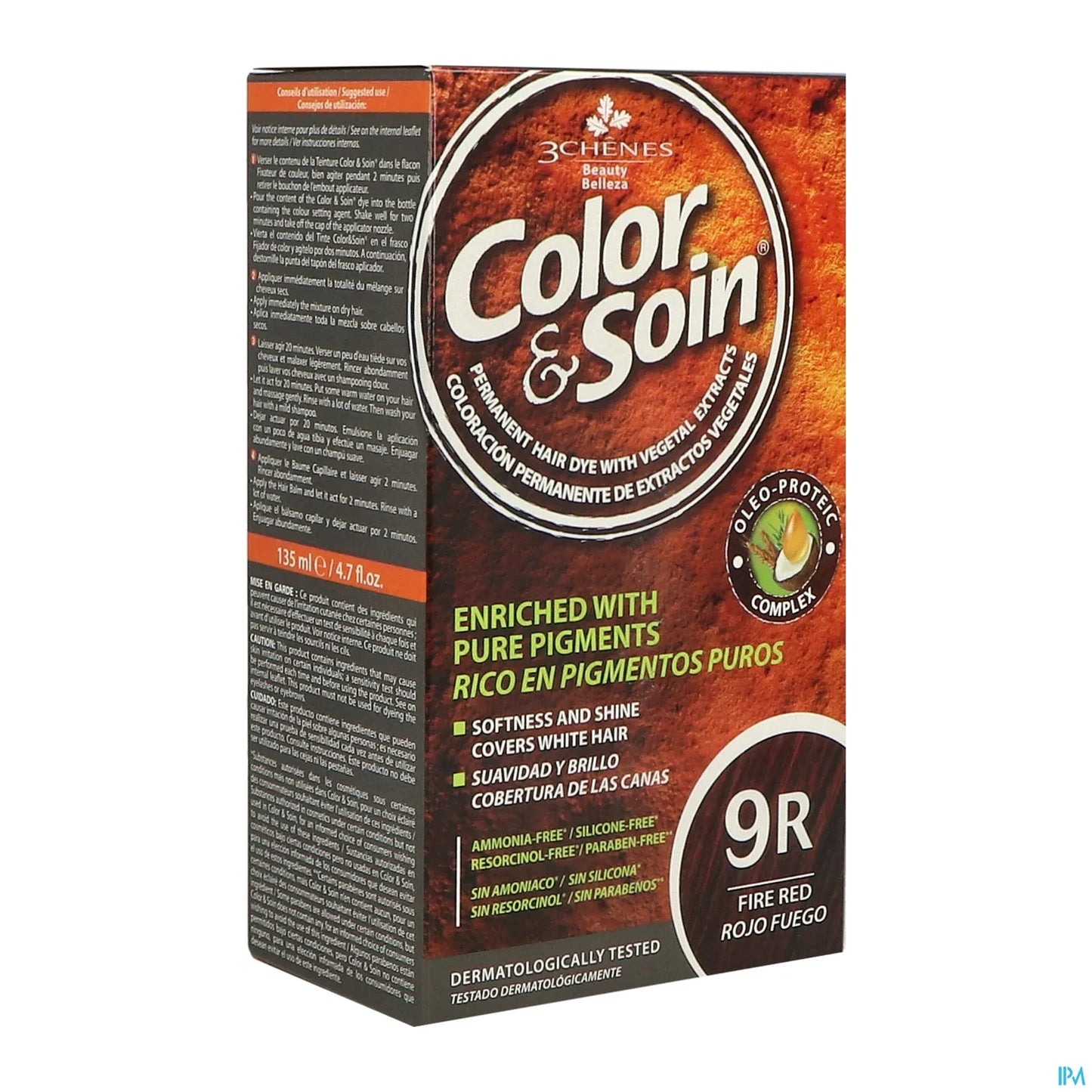 Coloration Rouge Feu 9R