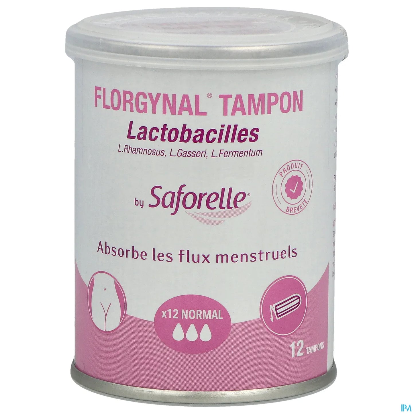 Saforelle Florgynal Tampon Probiotique Normal Boîte 12