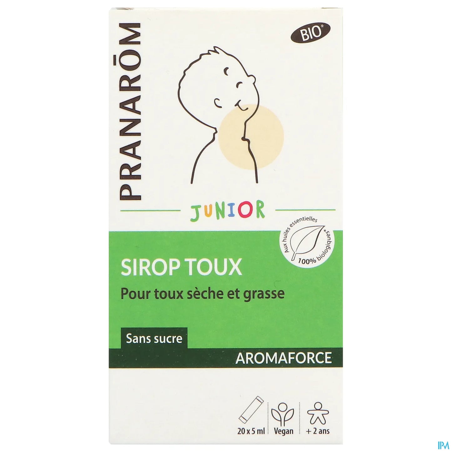 Aromaforce Junior Sirop Toux 20x5ml
