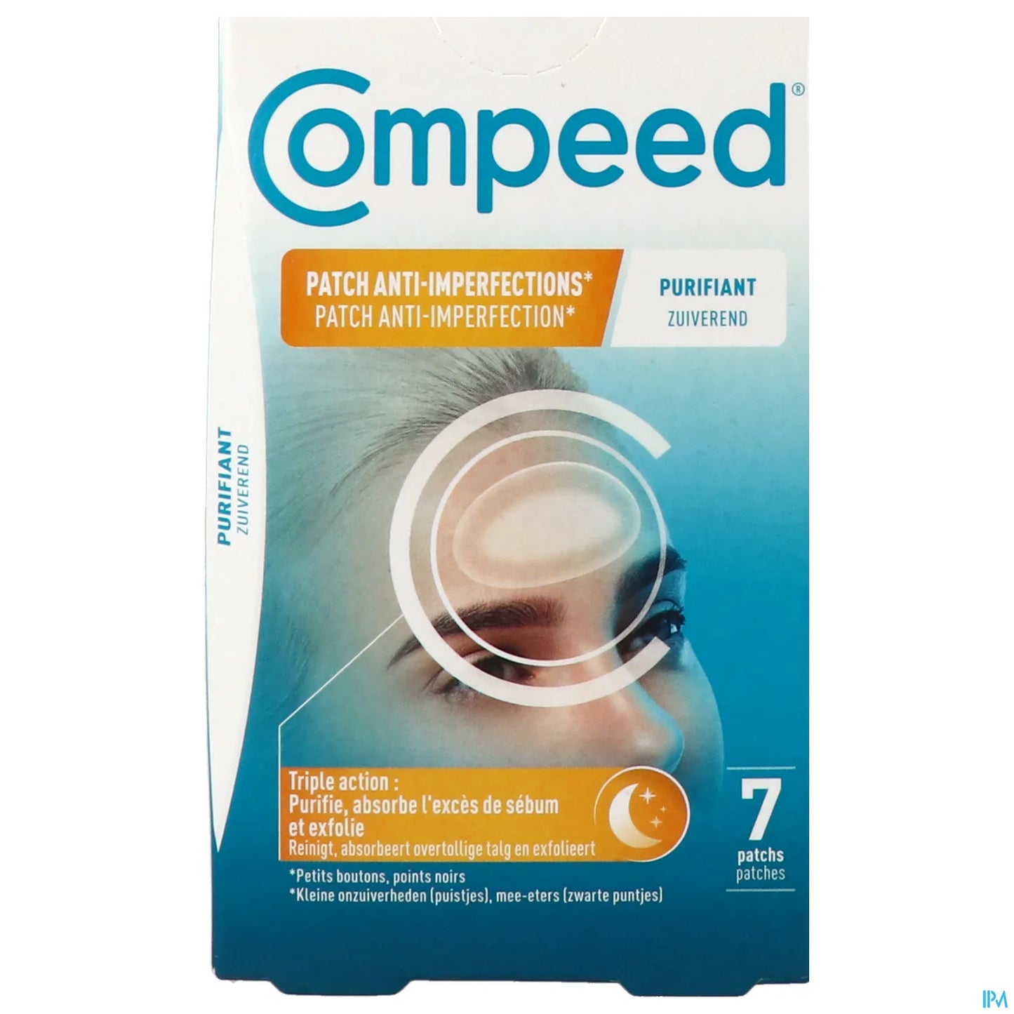 7 Purifying Anti-Imperfection Night Patches 4.2 x 6.8cm