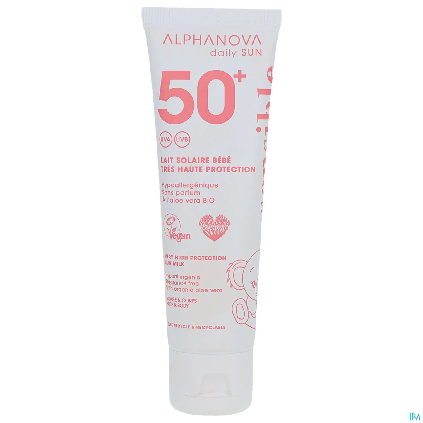 Daily Sun SPF50 Lait Solaire Bébé Sensible 50ml