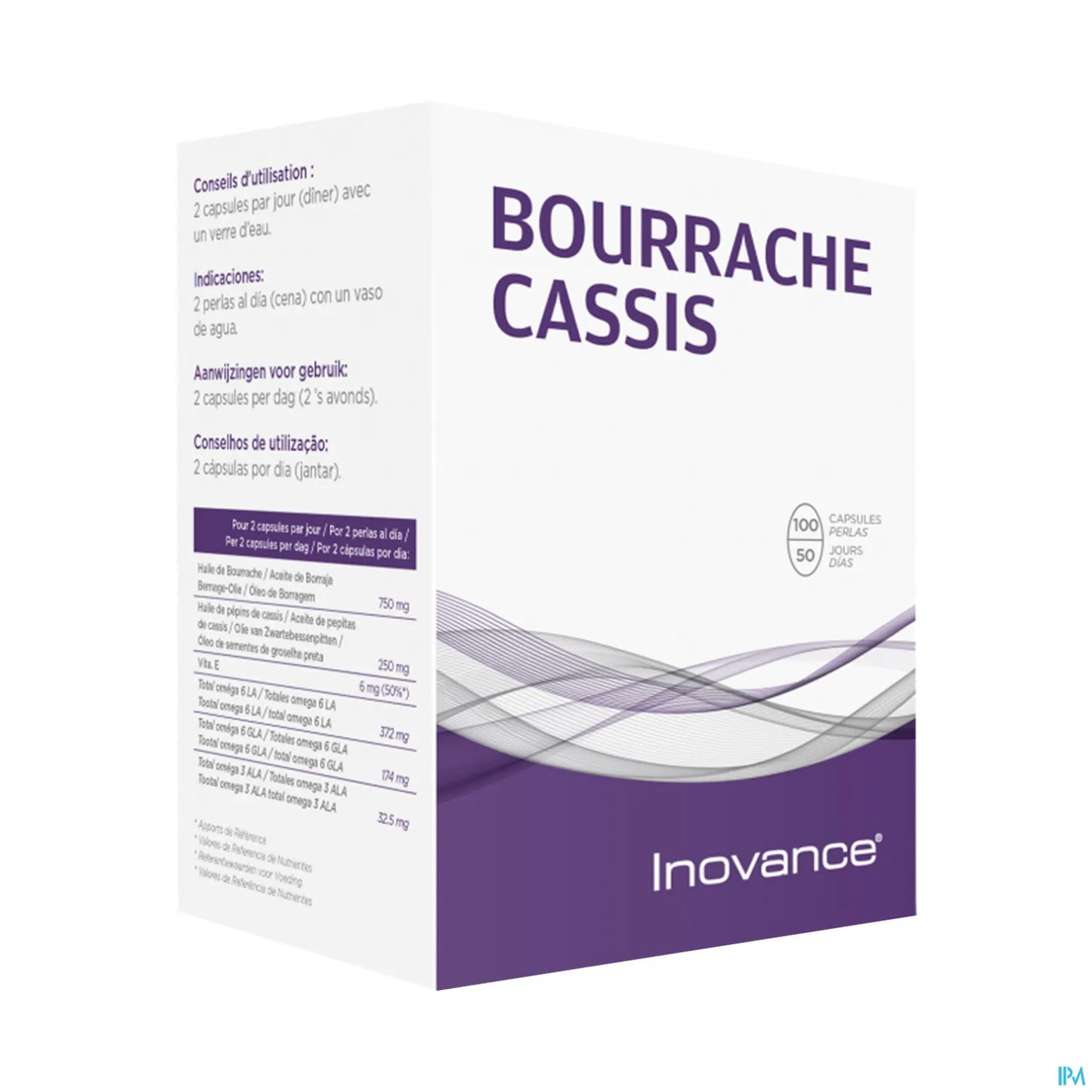 Bourrache Cassis 100 Capsules