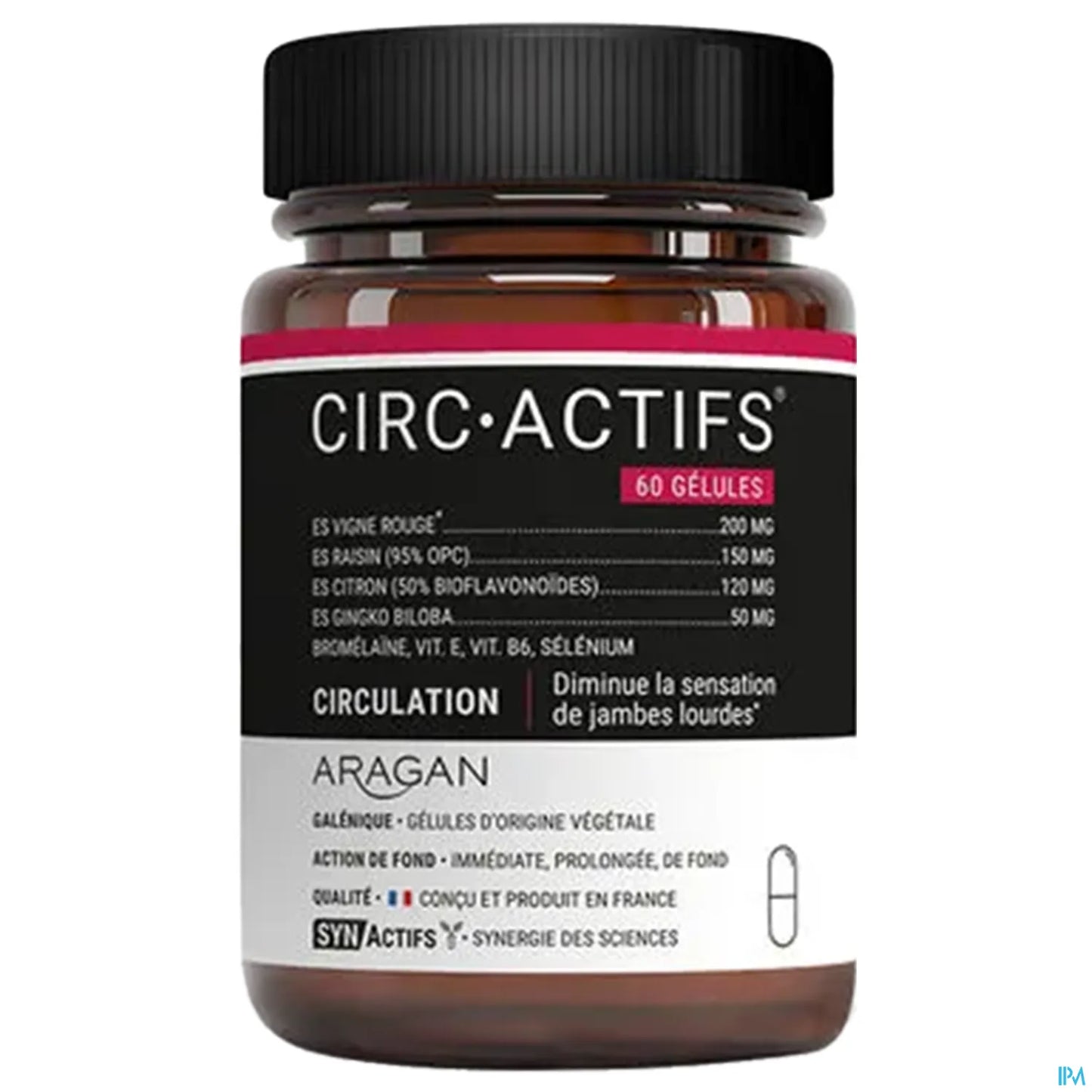Synactifs Circ-Actifs 60 Gélules Jambes Légères