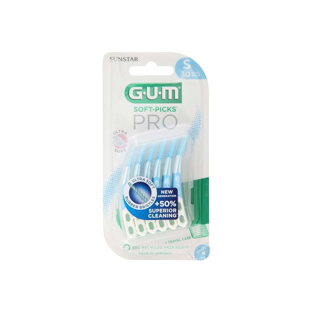 G.U.M Soft-Picks Pro Bâtonnets Interdentaires Ultra Soft Small 30 Pièces