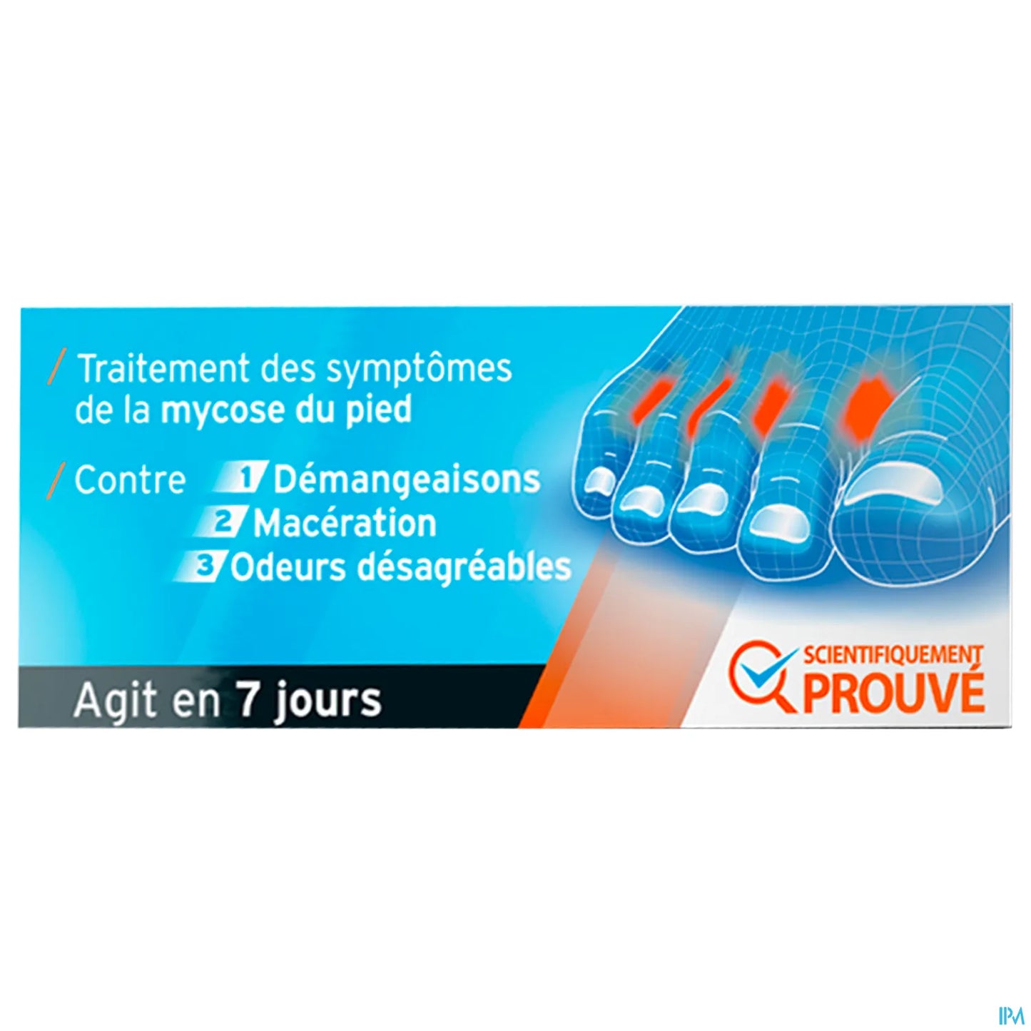 Cooper Excilor Mycose Du Pied 3 en 1 Crème Podologique 15ml