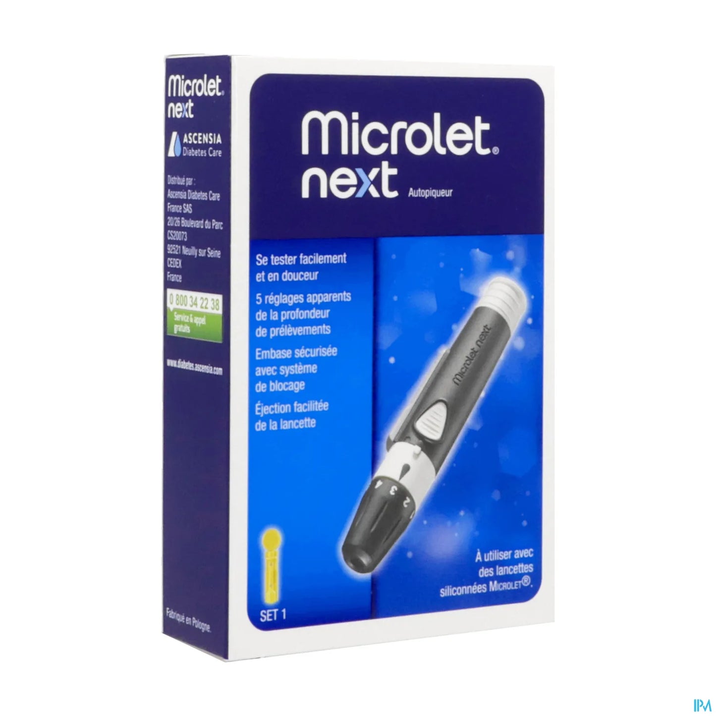 Microlet Next Autopiqueur 1 unité