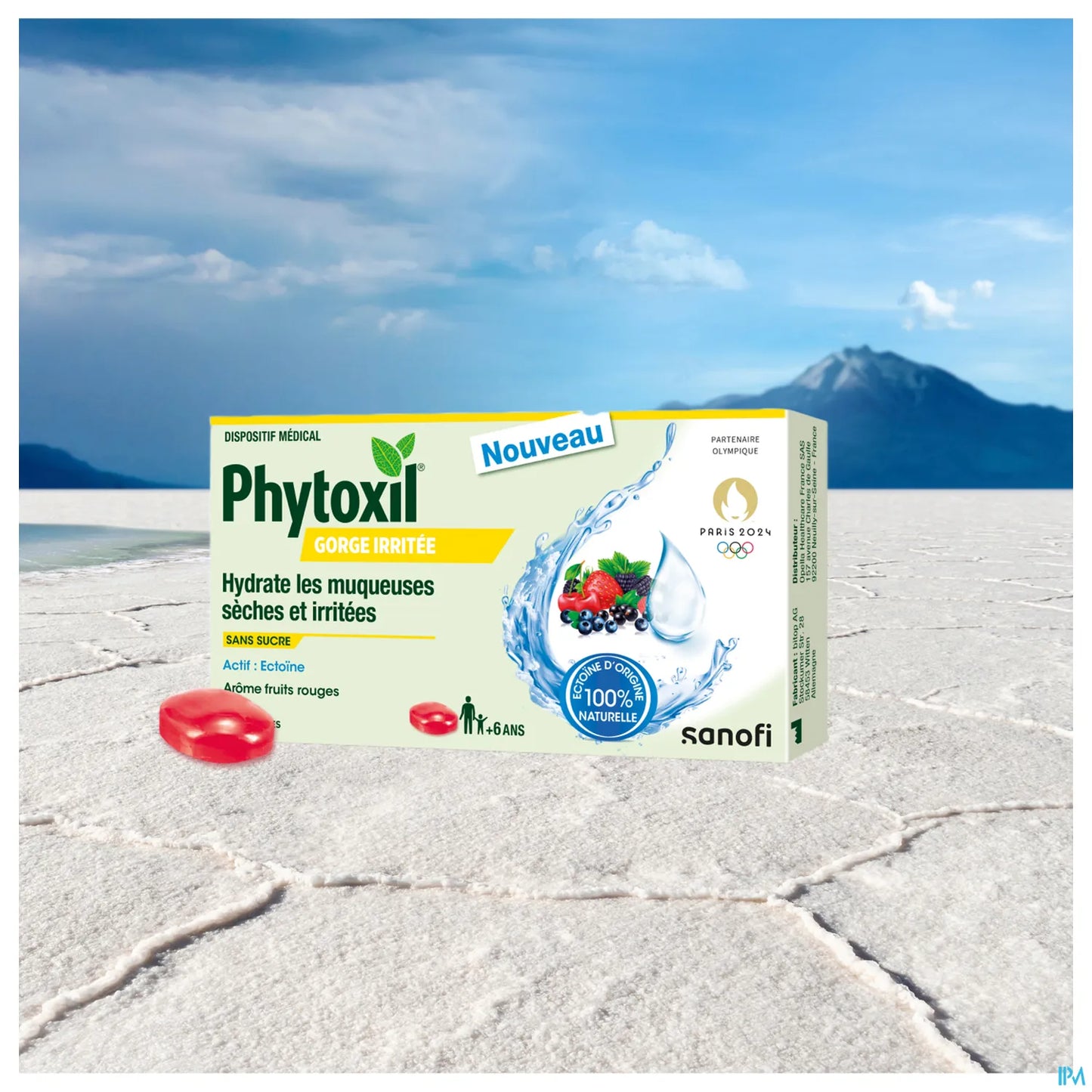 Sanofi Phytoxil Gorge Irritée Fruits Rouges 16 Pastilles
