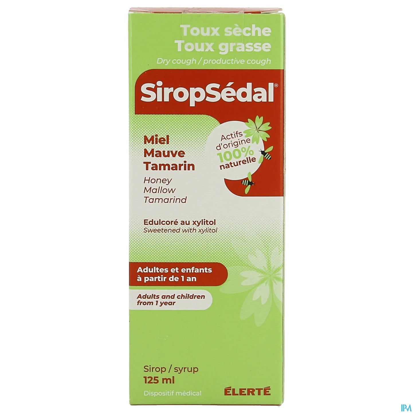 SiropSédal 125ml Toux Sèche Et Grasse