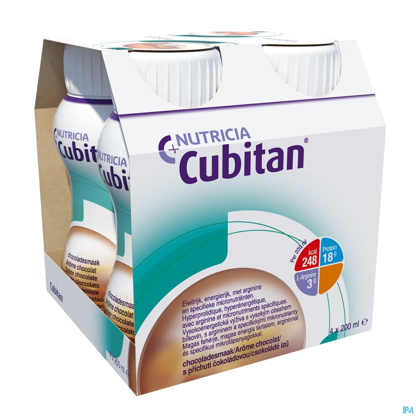Cubitan Choco 4 x 200 mL