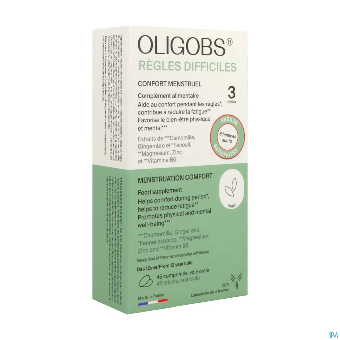 Oligobs Règles Difficiles Cycle 3 comprimés 45