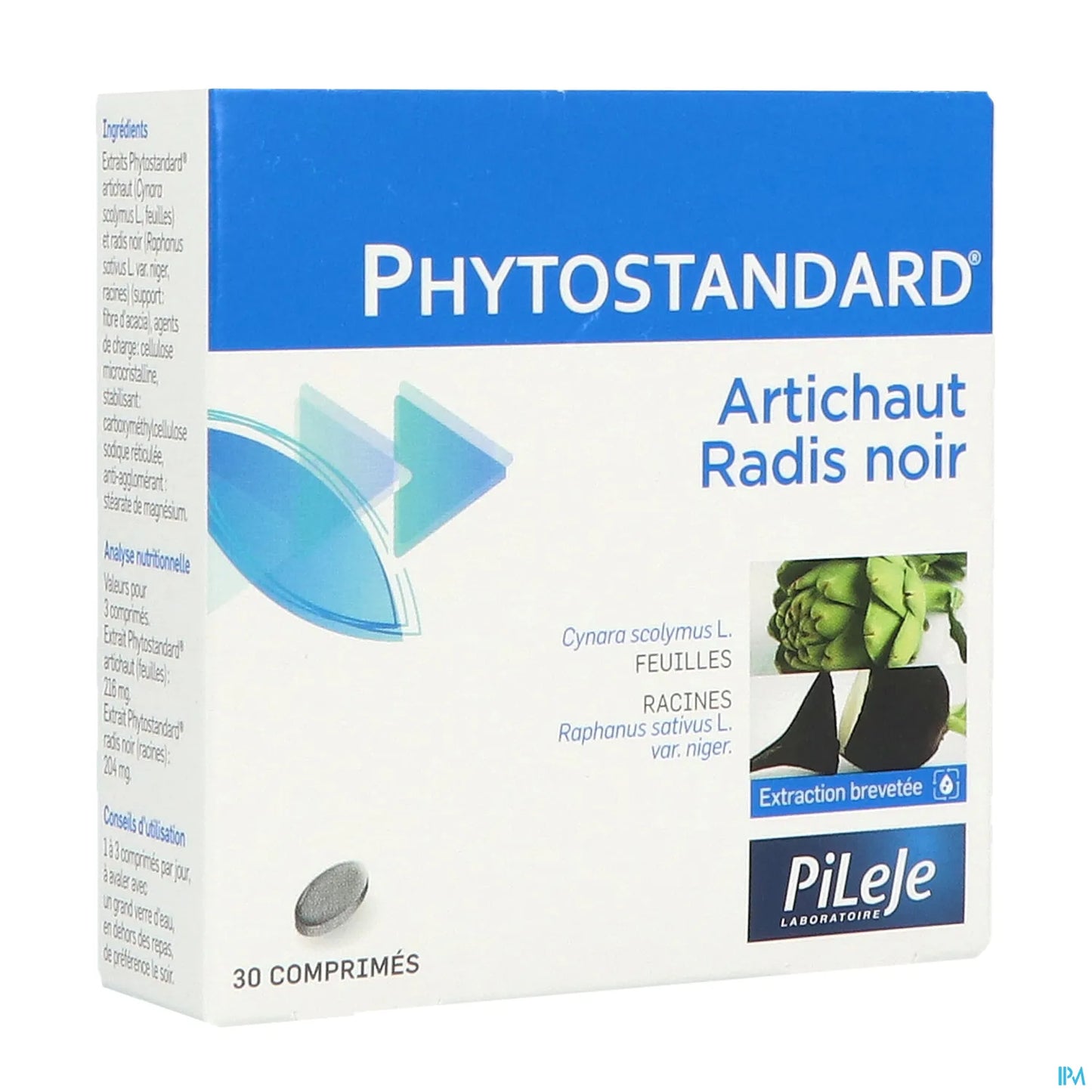 Phytostandard Artichaut Radis Noir 30 comprimés