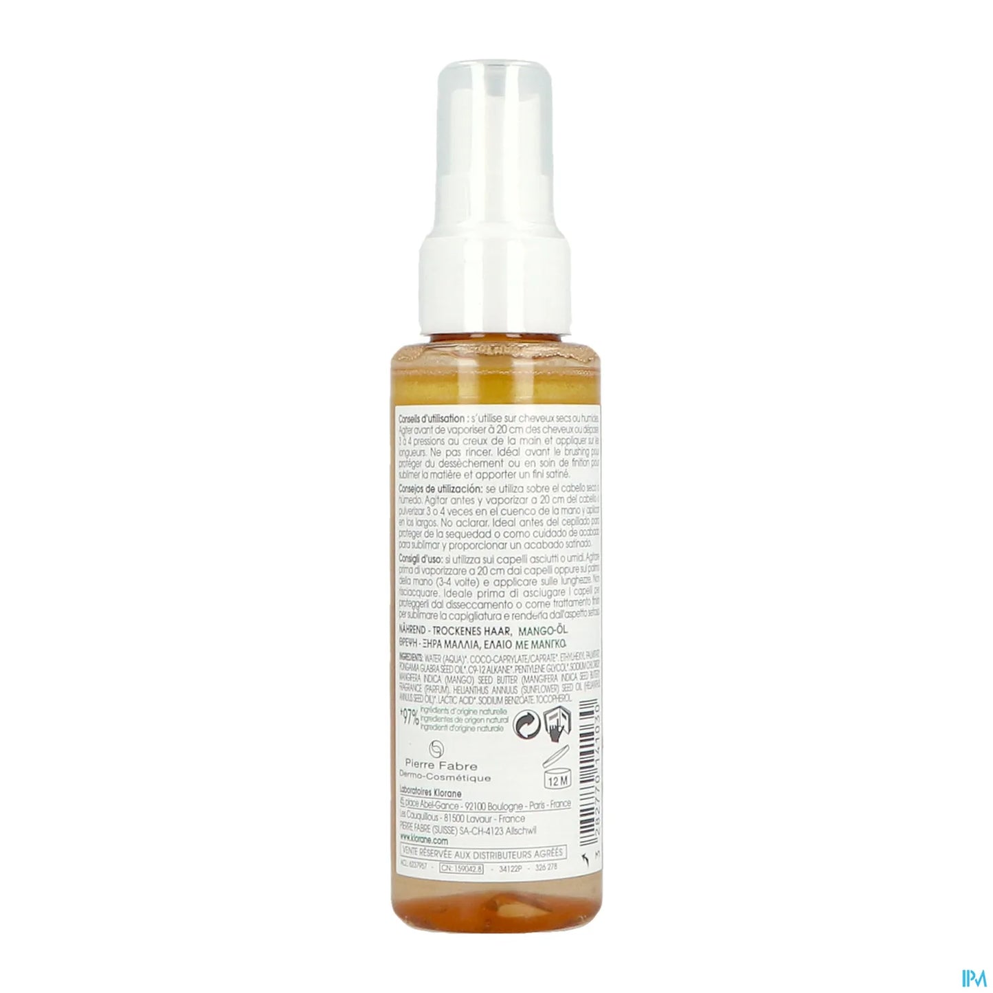 Mango Oil Nutrition-Dry Hair 100ml