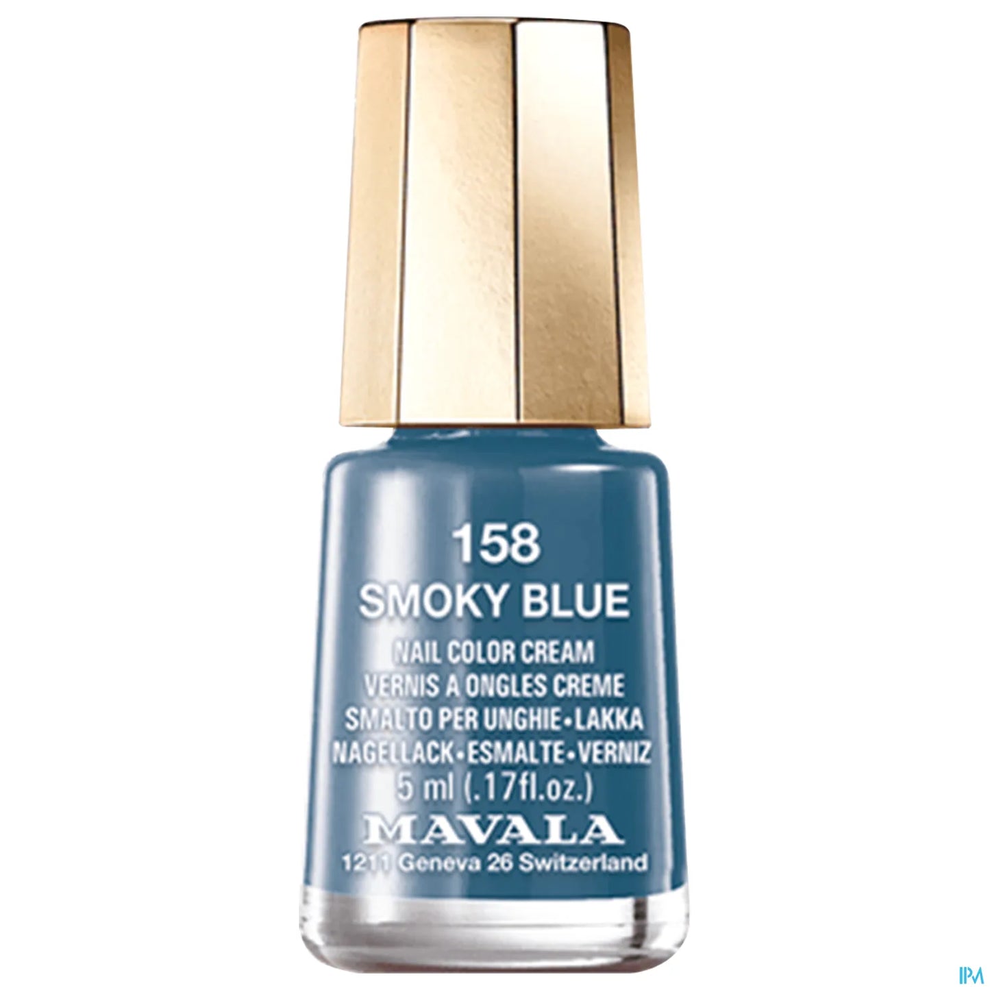 Mini Nail Polish 158 Smoky Blue 5ml