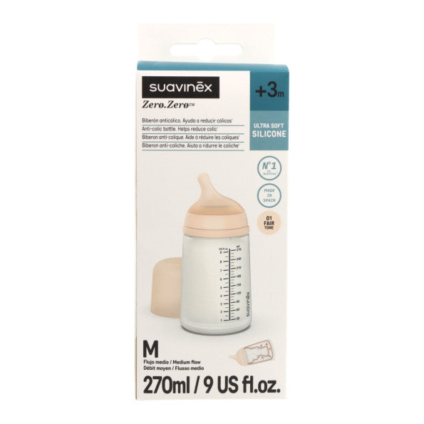 Zero Zero Anti-Colic Medium Flow Bottle 270ml