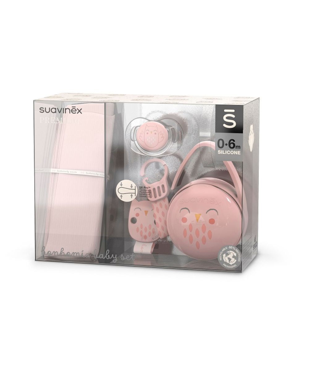 Coffret Cadeau Bonhomia Rose 0 Mois+