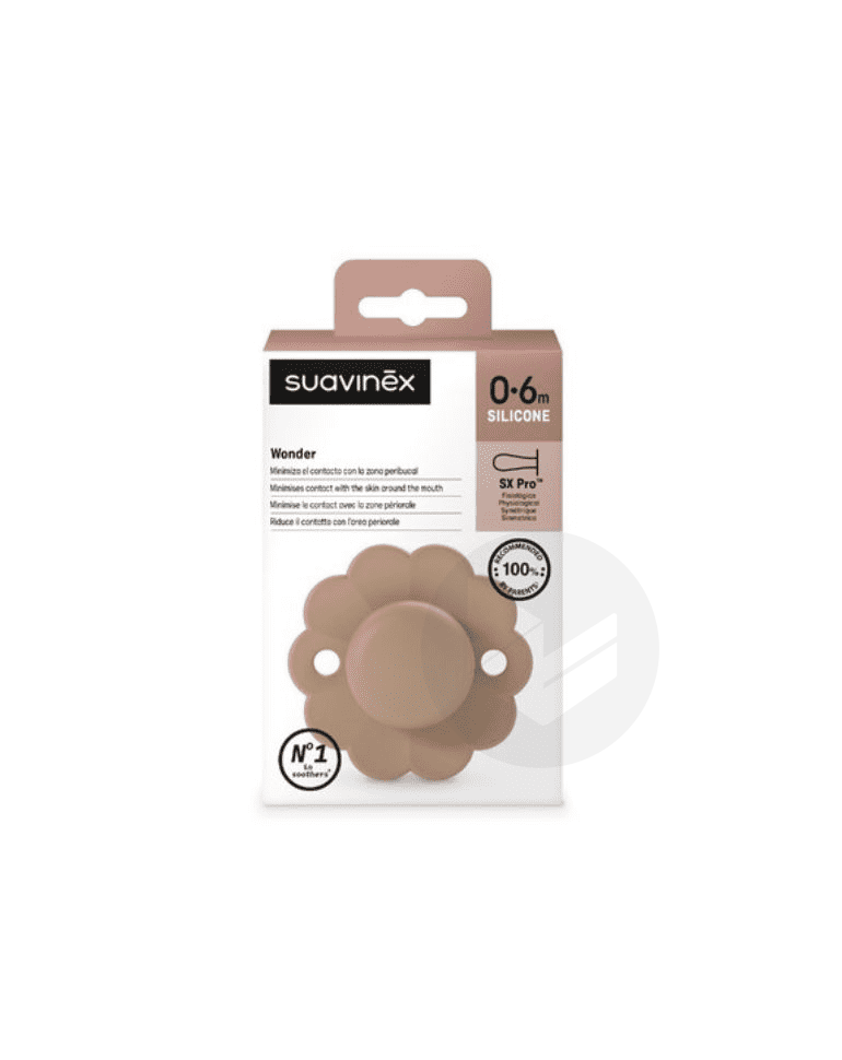 Ciuccio fisiologico SX Pro Wonder 0-6M in sughero